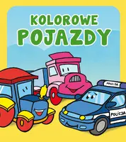 Okładka: Kolorowe pojazdy. Pianki