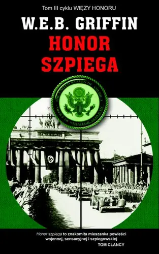 Okładka: Honor szpiega