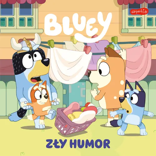 Okładka: Bluey. Zły humor. Moja czytanka