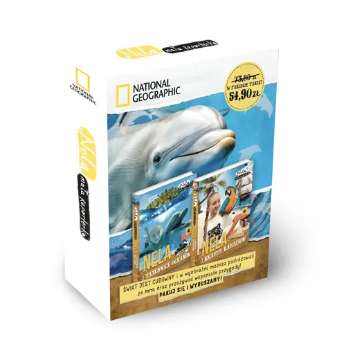 Okładka: Pakiet: Nela i skarby Karaibów / Nela i tajemnice oceanów