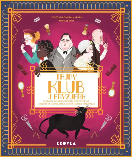 Okładka: Tajny klub "U Fryzjera"