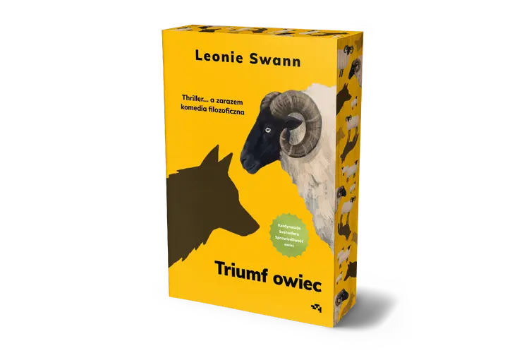 Okładka: Triumf owiec. Thriller... a zarazem komedia filozoficzna