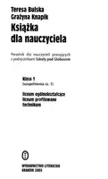 Okładka: Książka dla nauczyciela. Klasa 1 (uzupełnienia cz. 1)