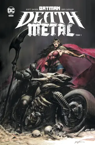 Okładka: Batman Death Metal. Tom 1