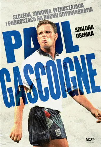 Okładka: Paul Gascoigne. Szalona ósemka. Autobiografia