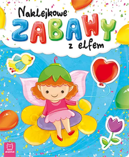 Okładka: Naklejkowe zabawy z elfem