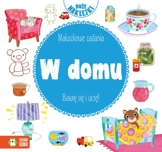 Okładka: Maluszkowe zadania. W domu