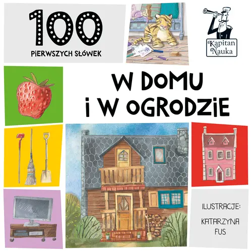 Okładka: 100 pierwszych słówek. W domu i ogrodzie