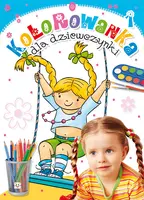Okładka: Kolorowanka dla dziewczynki cz. 1