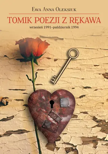 Okładka: Tomik poezji z rękawa