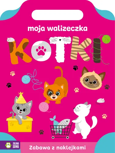 Okładka: Moja walizeczka. Kotki
