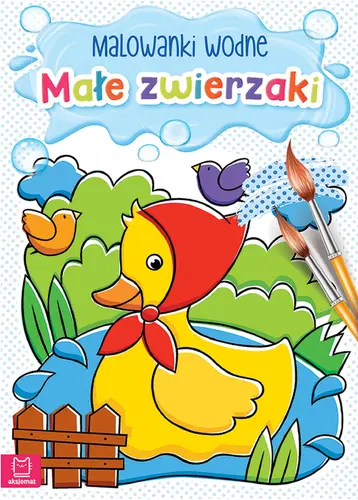 Okładka: Malowanki wodne. Świat małych zwierzaków