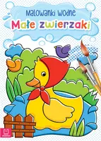 Okładka: Malowanki wodne. Świat małych zwierzaków