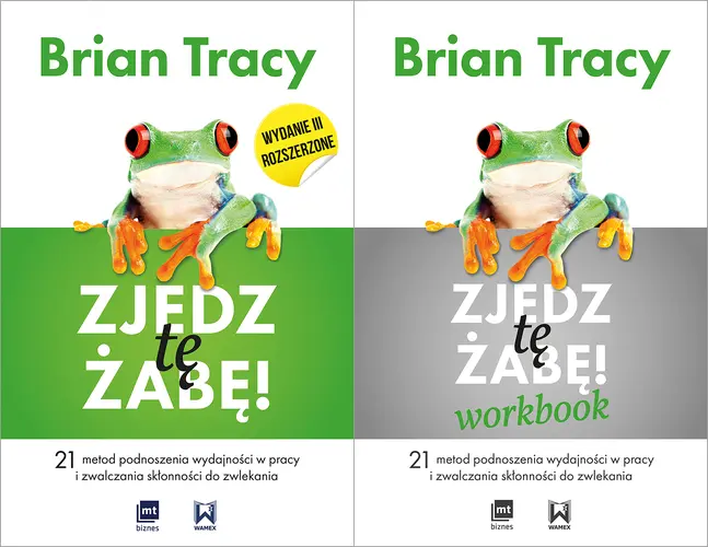 Okładka: Pakiet Zjedz tę żabę! + Zjedz tę żabę! Workbook