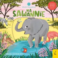 Okładka: Młodzi przyrodnicy. Na sawannie