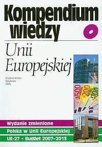 Okładka: Kompendium wiedzy o Unii Europejskiej