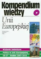 Okładka: Kompendium wiedzy o Unii Europejskiej