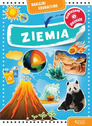 Okładka: Naklejki edukacyjne.