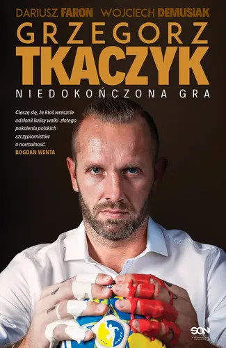 Okładka: Grzegorz Tkaczyk. Niedokończona gra