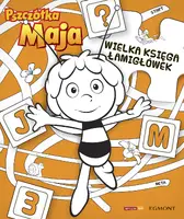 Okładka: Wielka Księga Łamigłówek. Pszczółka Maja