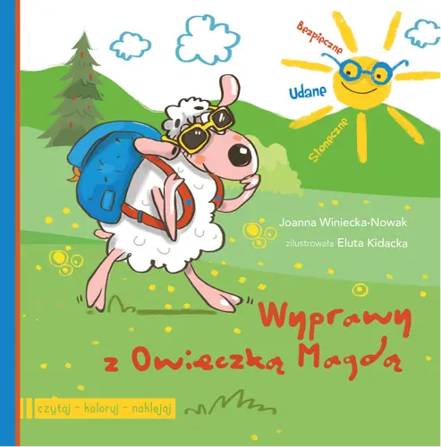 Okładka: Wyprawy z Owieczką Magdą