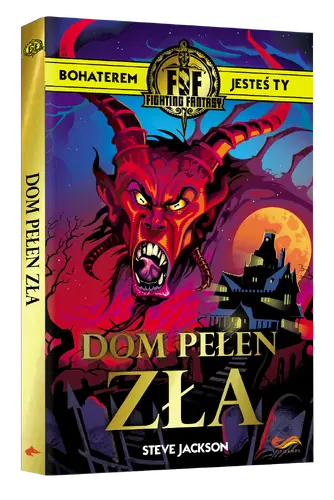 Okładka: Fighting Fantasy. Dom pełen zła