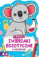 Okładka: Słodkie kolorowanki. Zwierzaki egzotyczne