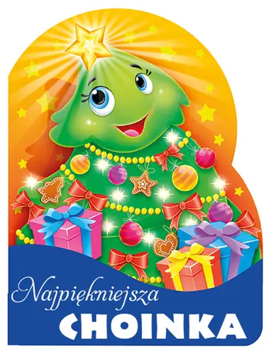 Okładka: Najpiękniejsza choinka. Wykrojnik