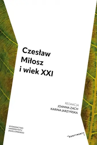 Okładka: Czesław Miłosz i wiek XXI