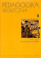 Okładka: Pedagogika społeczna. Tom 2 /w. 1-1d. /