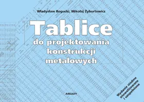 Okładka: Tablice do projektowania konstrukcji metalowych