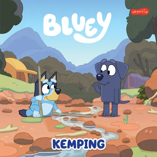 Okładka: Bluey. Kemping. Moja czytanka