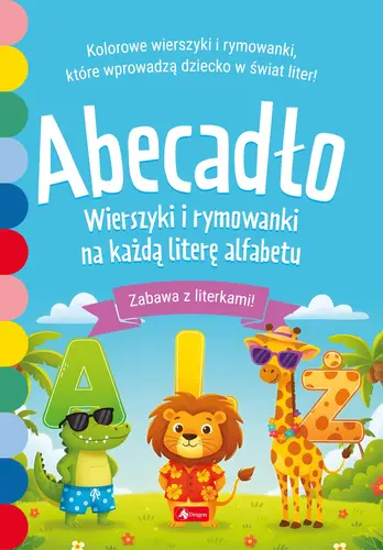Okładka: Abecadło. Wierszyki i rymowanki na każdą literę alfabetu