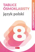 Okładka: Tablice ósmoklasisty. Język polski