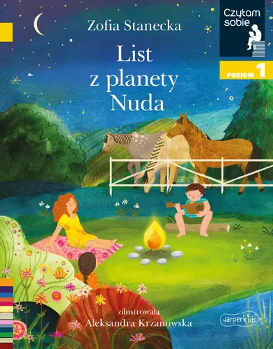 Okładka: List z planety Nuda. Czytam sobie. Poziom 1
