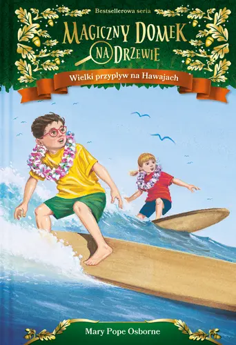 Okładka: Magiczny domek na drzewie (28). Wielki przypływ na Hawajach