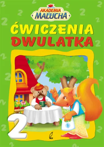 Okładka: Ćwiczenia dwulatka. Akademia malucha