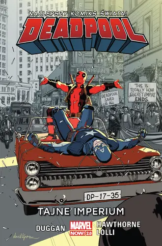 Okładka: Deadpool – Tajne imperium. Tom 10