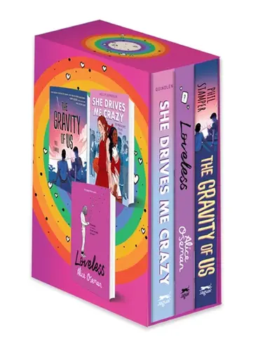 Okładka: Pakiet: LGBTQ+ Loveles/ Gravity of Us / She Drives Me Crazy