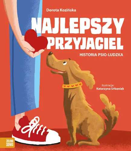 Okładka: Najlepszy przyjaciel. Historia psio-ludzka
