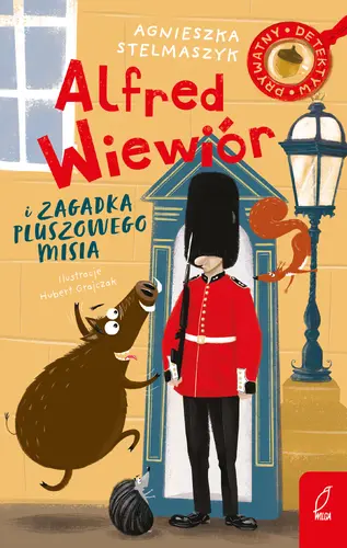 Okładka: Alfred Wiewiór i zagadka pluszowego misia. Tom 5