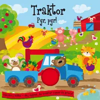 Okładka: Traktor. Pyr-pyr! Piszczące kółka