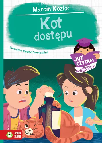 Okładka: Już czytam. Zagadki matematyczne. Kot dostępu
