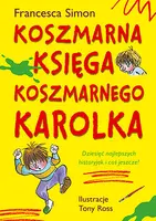 Okładka: Koszmarna Księga Koszmarnego Karolka