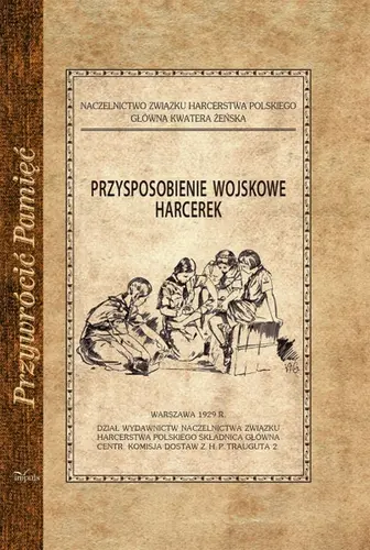 Okładka: Przysposobienie wojskowe harcerek