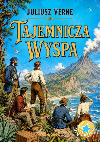 Okładka: Tajemnicza wyspa