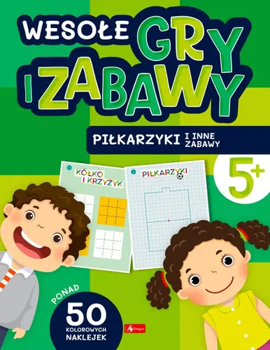 Okładka: Wesołe gry i zabawy. Piłkarzyki i inne zabawy