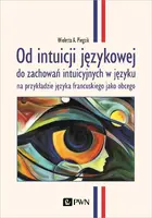 Okładka: Od intuicji językowej