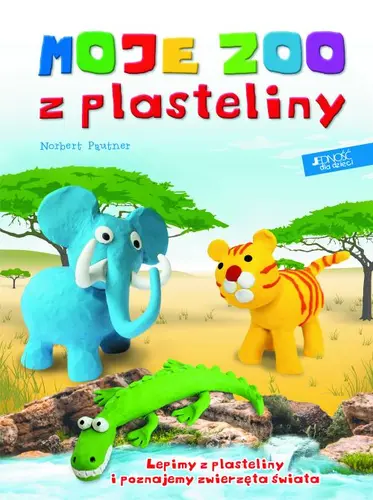 Okładka: Moje zoo z plasteliny