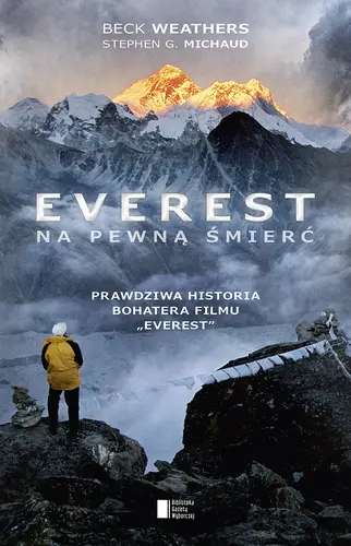 Okładka: Everest. Na pewną śmierć